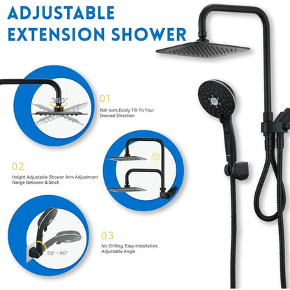 🚿 Easy Rainfall Shower Kit🚿