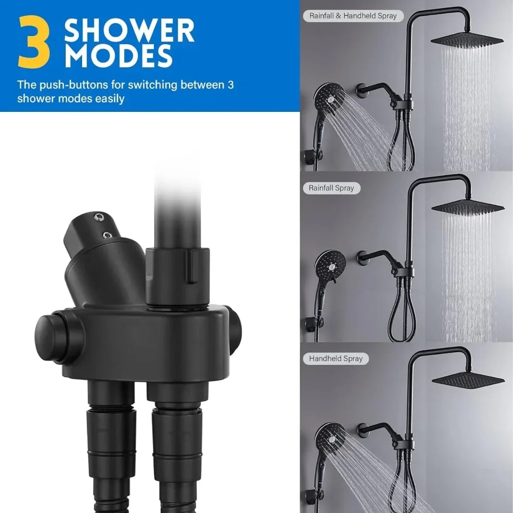 🚿 Easy Rainfall Shower Kit🚿